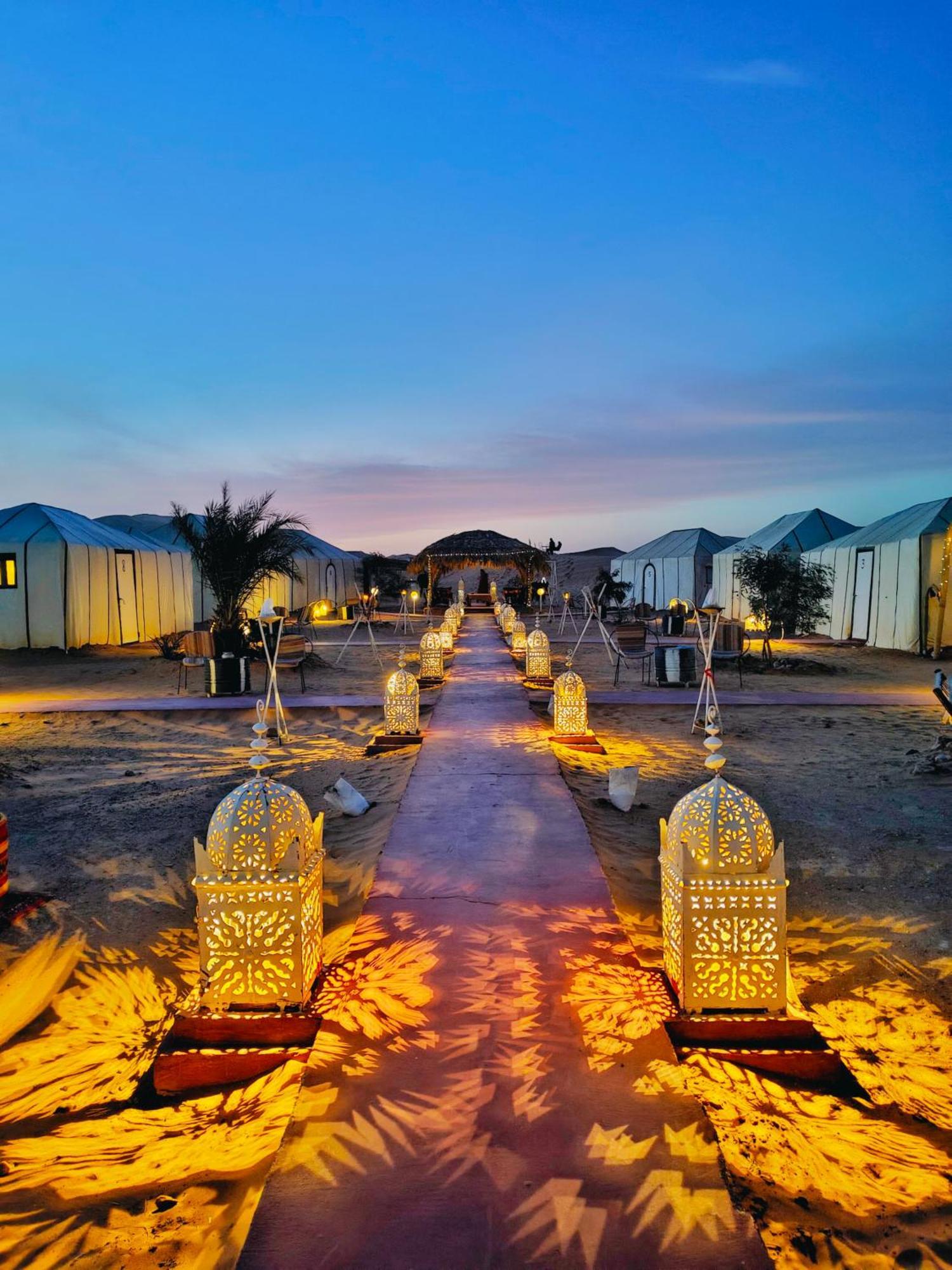 فندق Sahara Dream Luxury Camp مرزوكة المظهر الخارجي الصورة