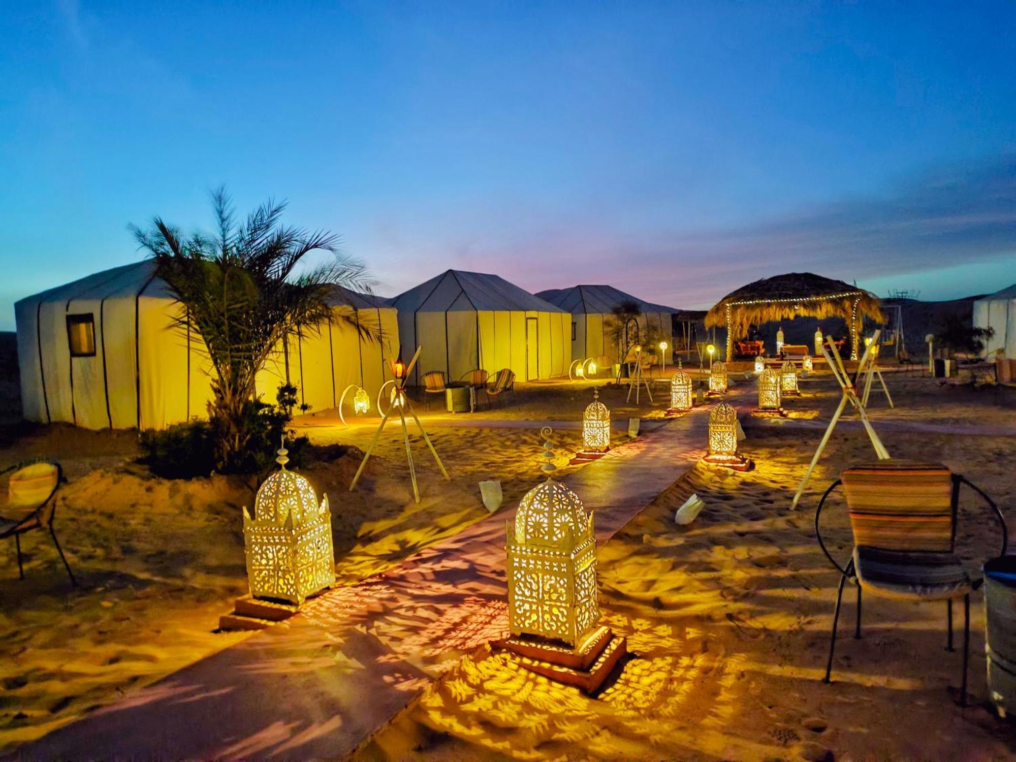 فندق Sahara Dream Luxury Camp مرزوكة المظهر الخارجي الصورة