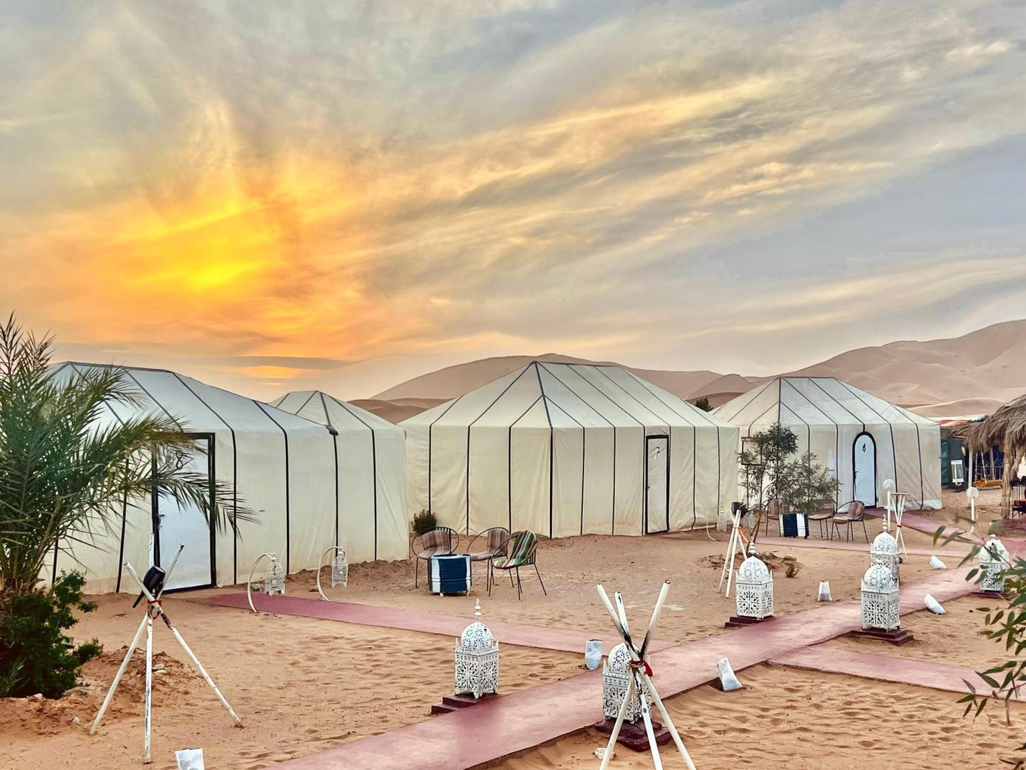 فندق Sahara Dream Luxury Camp مرزوكة المظهر الخارجي الصورة