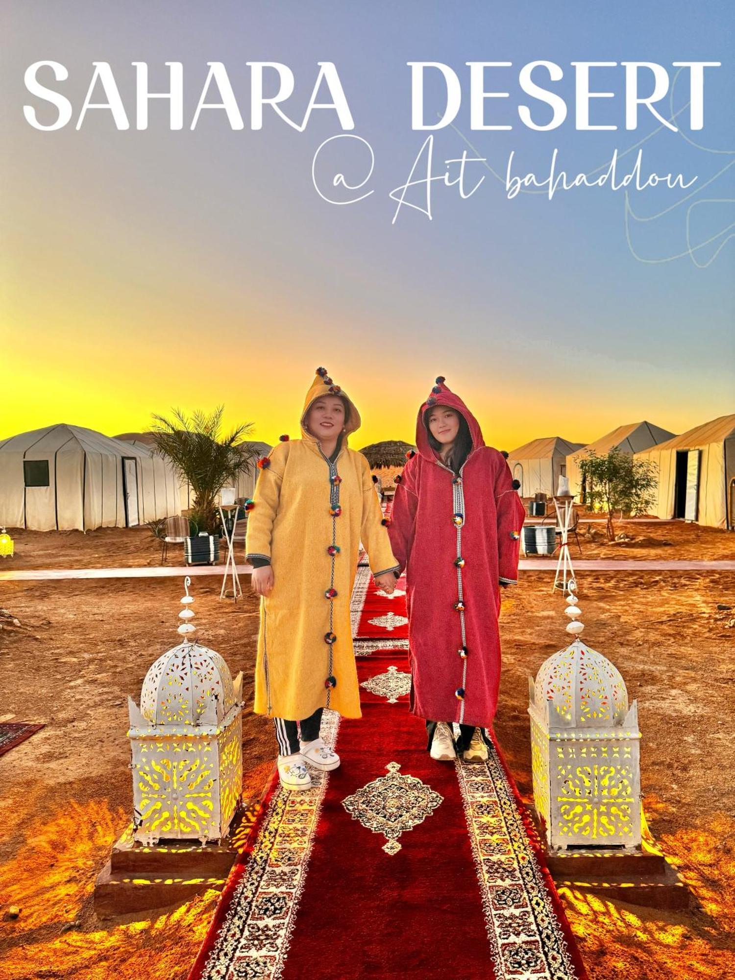 فندق Sahara Dream Luxury Camp مرزوكة المظهر الخارجي الصورة