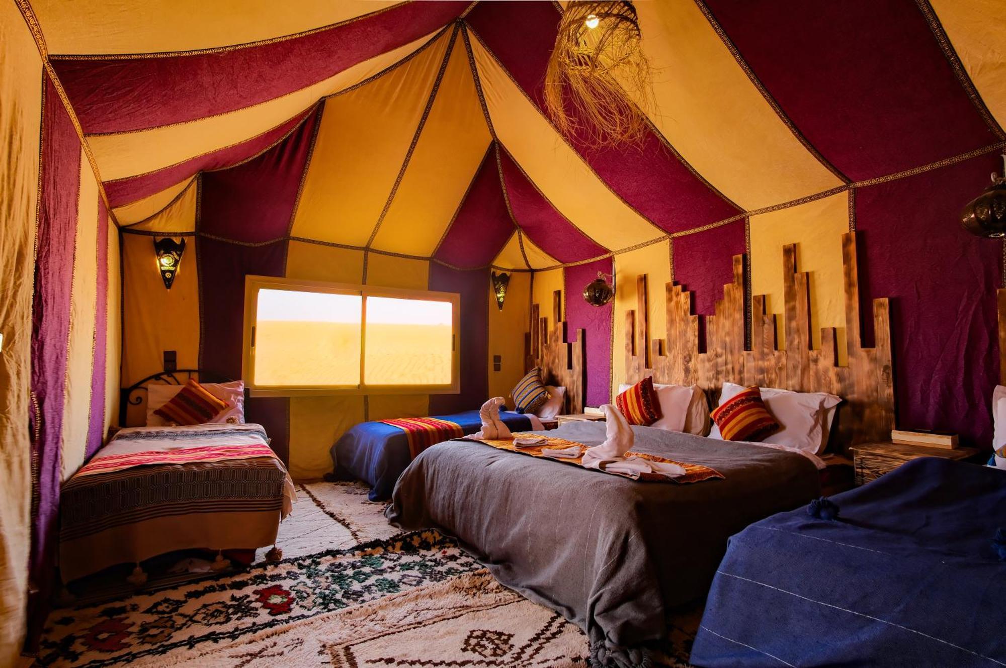 فندق Sahara Dream Luxury Camp مرزوكة المظهر الخارجي الصورة