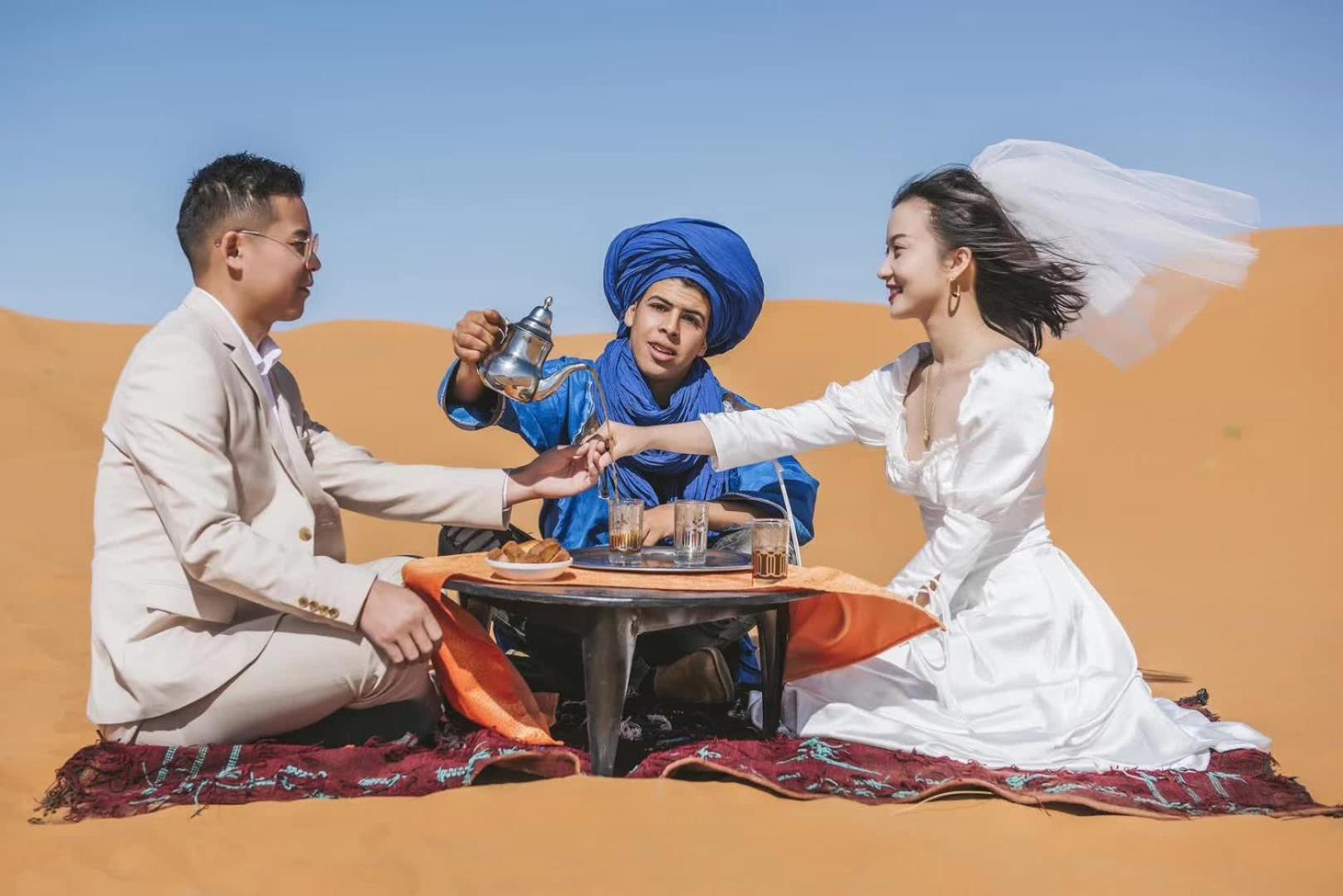 فندق Sahara Dream Luxury Camp مرزوكة المظهر الخارجي الصورة