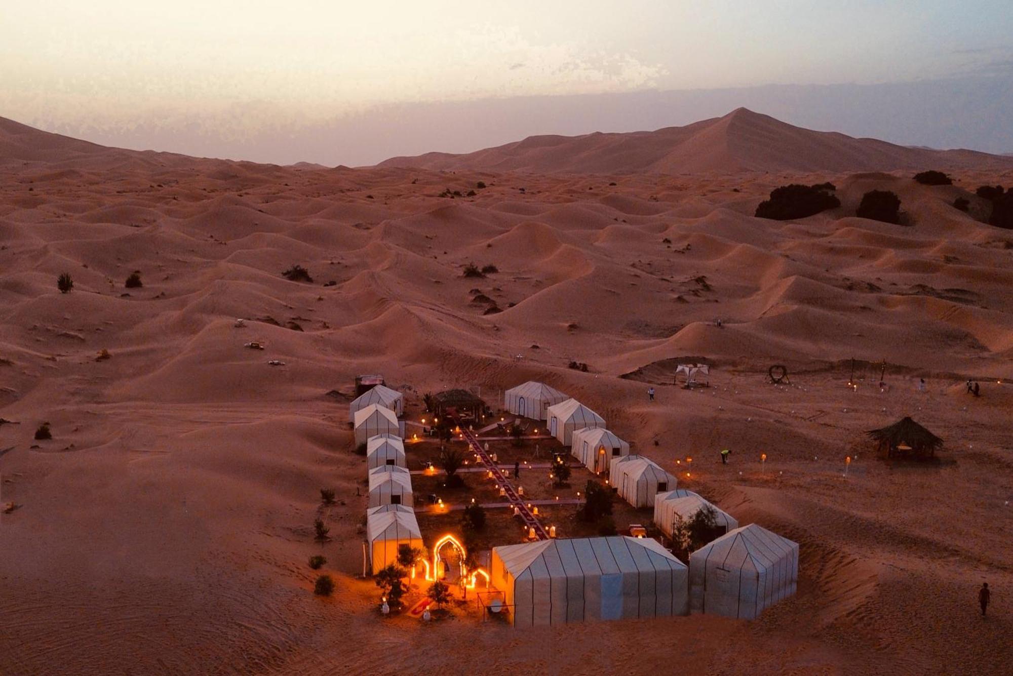 فندق Sahara Dream Luxury Camp مرزوكة المظهر الخارجي الصورة